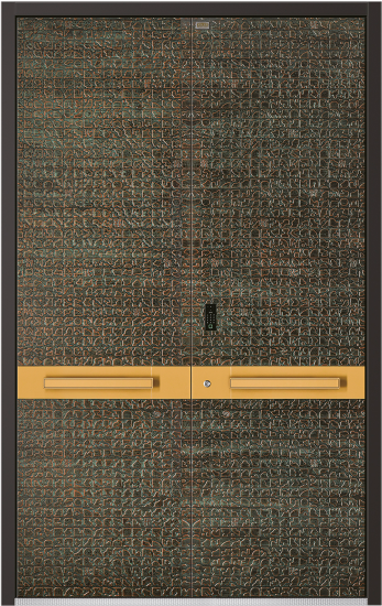 Cửa chính biệt thự Belcalo MS22